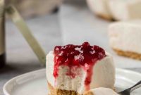 Dreamy Vanilla Bean No Bake Cheesecake Bars