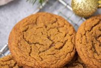 Warmly Spiced, Perfectly Chewy Ginger Molasses Cookies
