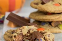 Ultimate Halloween Candy Collision Cookies