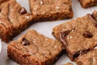 Garden Sweet Chocolate Chip Cookie Bars
