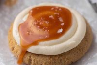 Decadent Salted Caramel Cheesecake Cookies