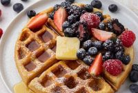 Effortless Fluffy Buttermilk Waffles