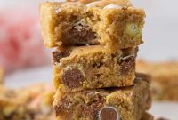Effortless Cadbury Mini Egg Easter Blondies