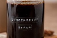 Cozy Gingerbread Coffee Syrup