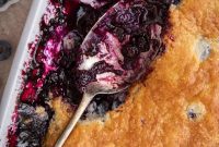 Indulge in Homemade Blueberry Cobbler Perfection