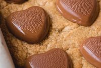 Reese’s Heart Peanut Butter Blondies