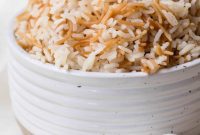 Aromatic Lebanese Rice Pilaf with Golden Vermicelli and Warm Cinnamon