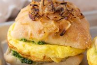 Elevate Your Breakfast Starbucks Style Egg Kale Pesto Mozzarella Sandwich