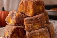 Pumpkin-Kissed Hawaiian Roll French Toast