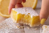 Quick Fix Small Batch Lemon Bars