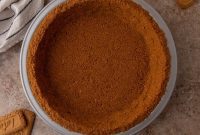 Unlock the Secret to the Perfect Biscoff Pie Crust