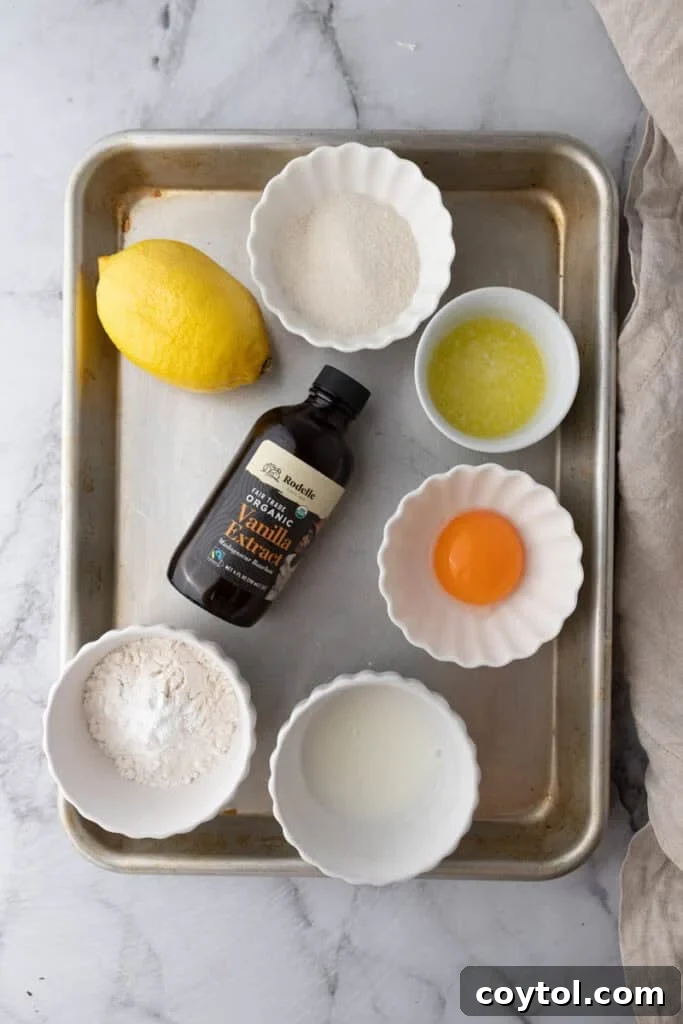 Speedy Lemon Mug Cake in Minutes 3 Lemon Mug Cake Recipe ingredients