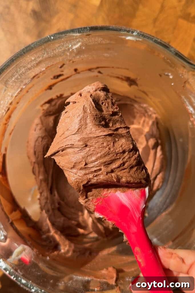 ingredients being mixed in a bowl