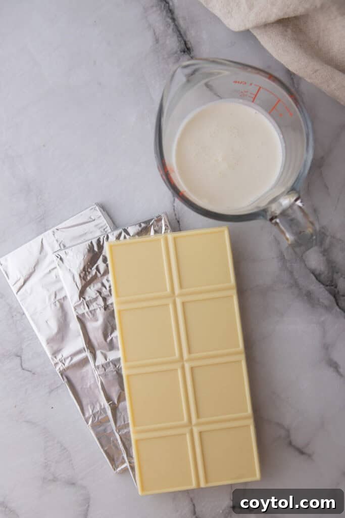 The Ultimate White Chocolate Ganache Recipe 3 white chocolate ganache recipe ingredients