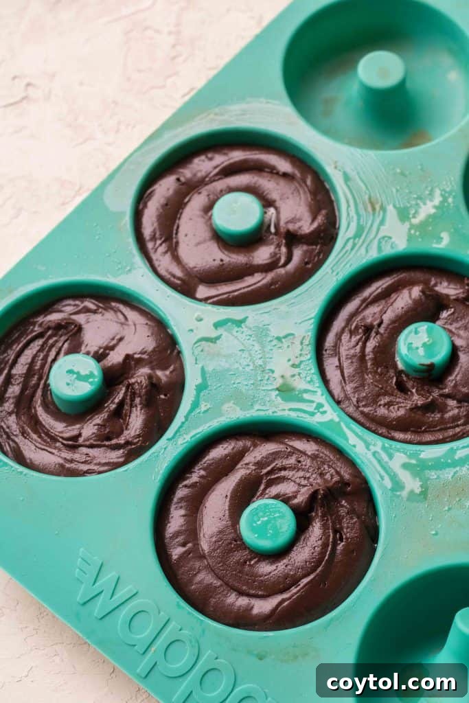 Homemade Baked Chocolate Doughnut Delights 5 How to make chocolate donuts