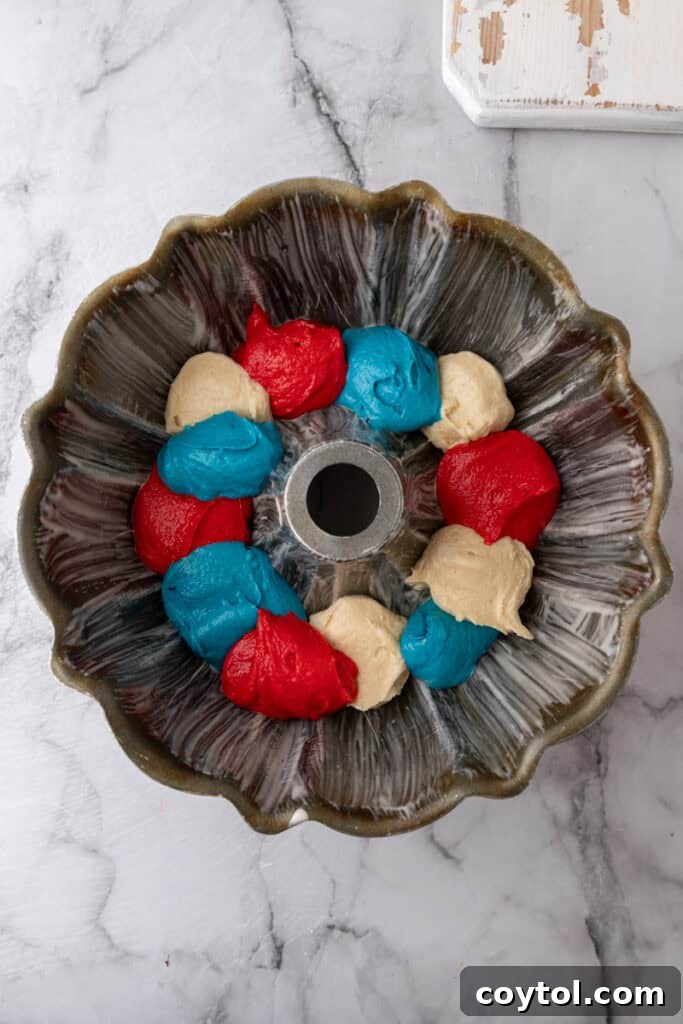 batter in a pan