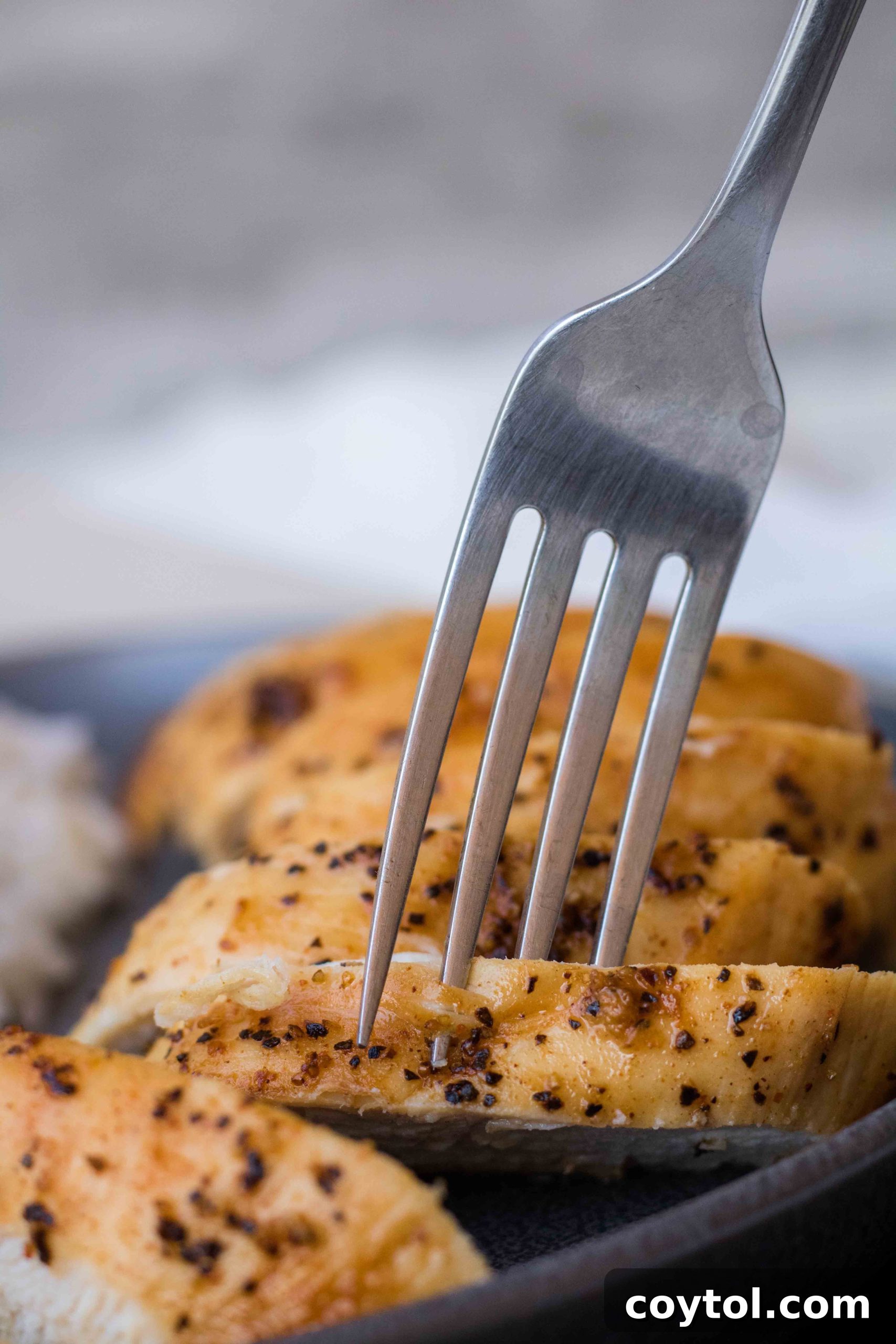 How to make air fryer fried chicken breast - golden and crispy