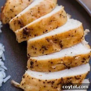 How to make air fryer chicken breast - finished dish