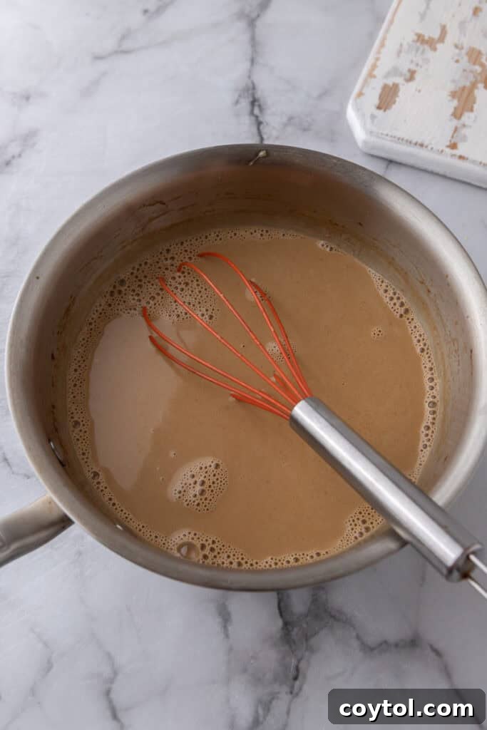 ingredients in a pot