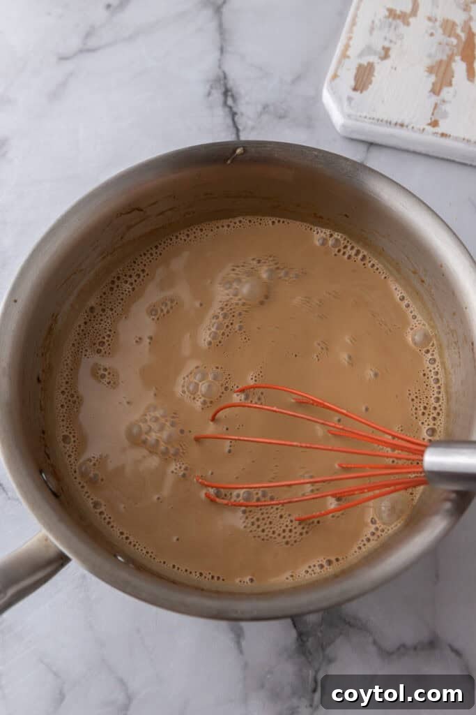ingredients in a pot