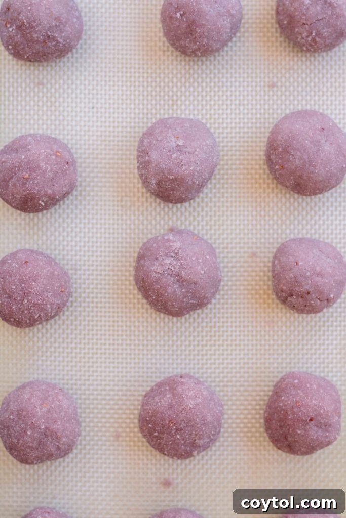 How to make no bake coconut balls with raspberry