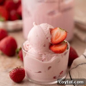 Effortless Strawberry Cottage Cheese Ice Cream with Ninja Creami 12 Strawberry cottage cheese ice cream recipe