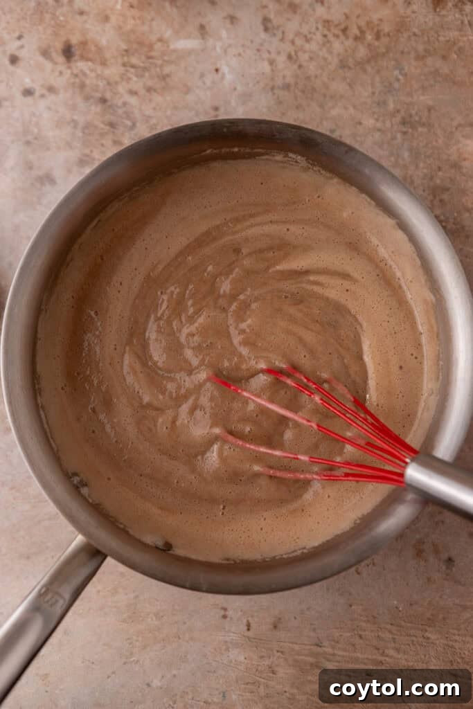 Fluffy Chocolate Meringue Pie Perfection 7 ingredients in a pot
