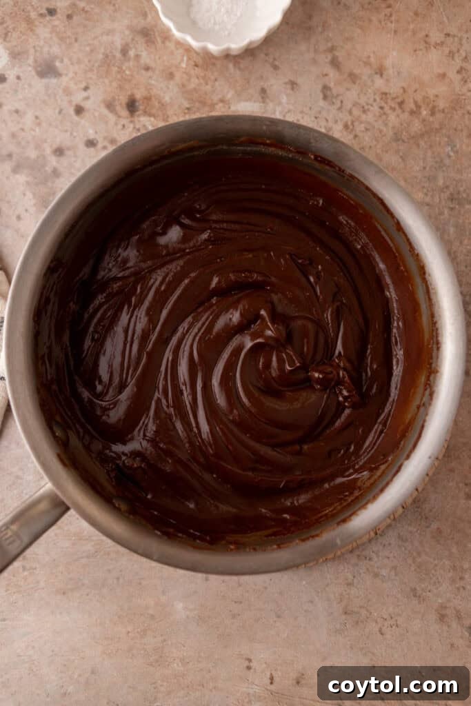 Fluffy Chocolate Meringue Pie Perfection 9 ingredients in a pot