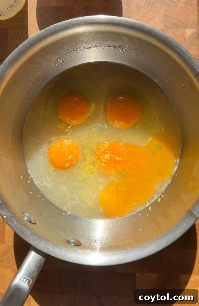 ingredients in a pot