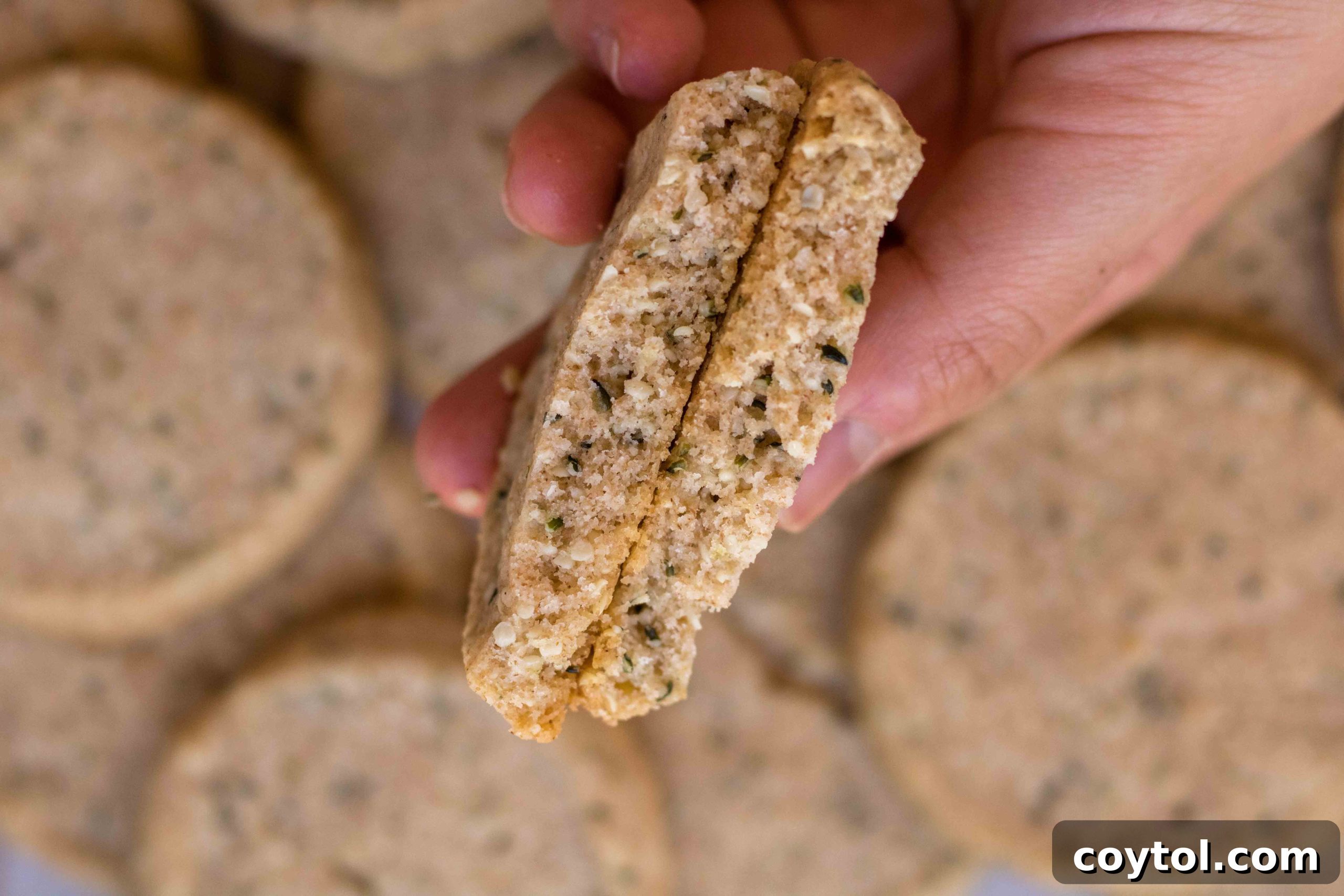 French butter cookies sablé 