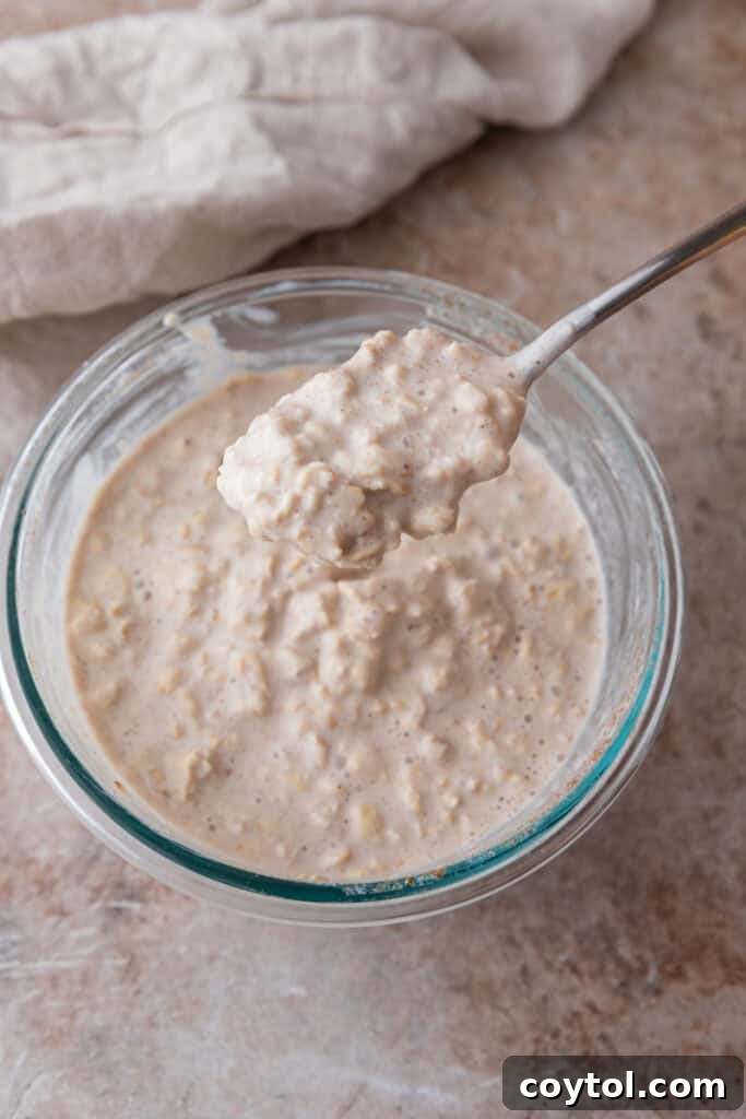 ingredients in a bowl being stirred