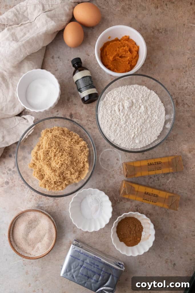 Pumpkin Cheesecake Cookies recipe ingredient