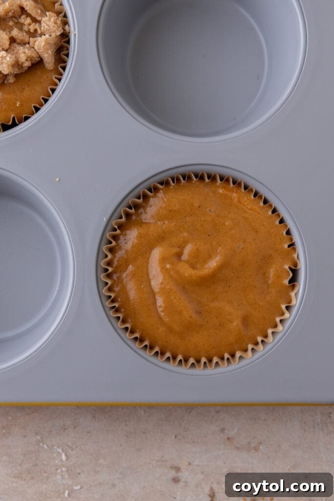 batter in a pan