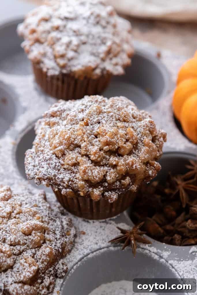 Panera Bread Pumpkin Muffins recipe on a pan