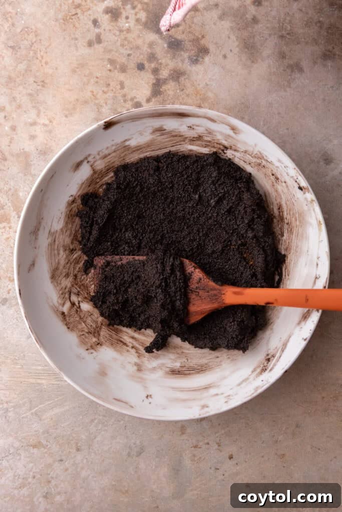 mixed ingredients in a bowl