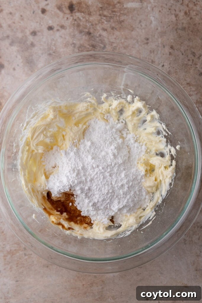 unmixed ingredients in a bowl