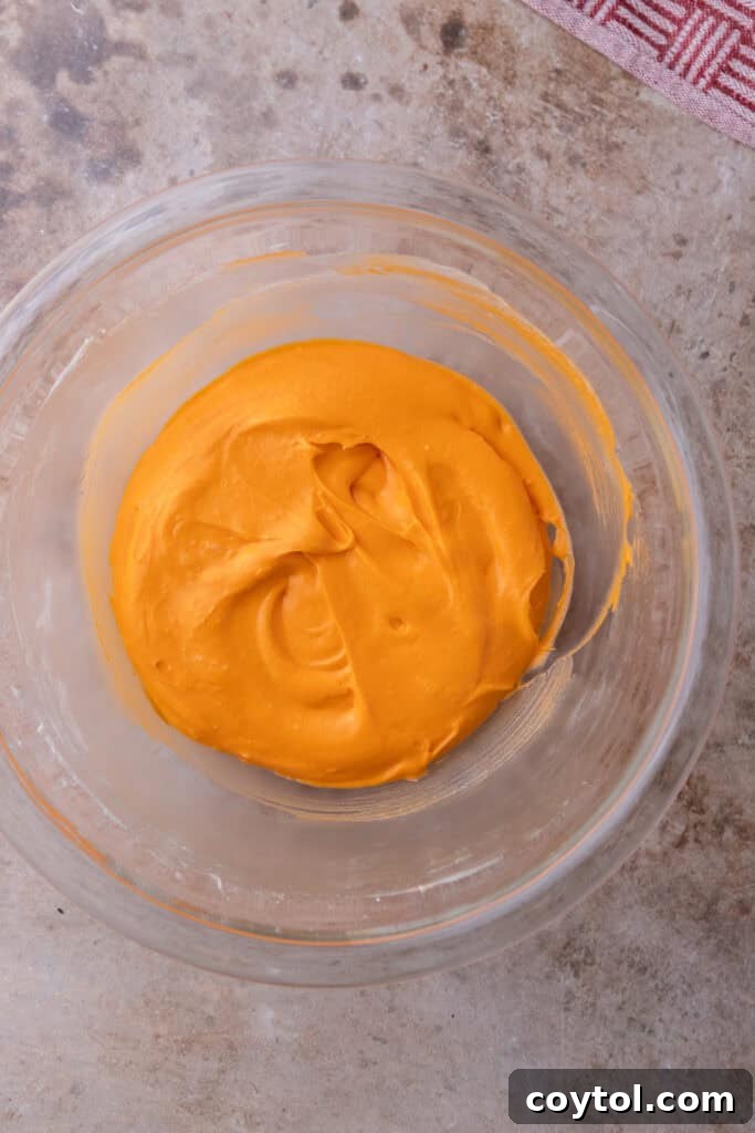 mixed ingredients in a bowl