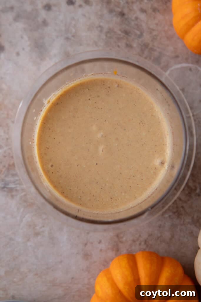 mixed ingredients in a container