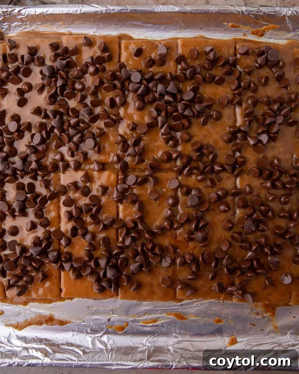 Graham Crackers Christmas Crack