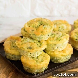 Mini Breakfast Zucchini Frittatas
