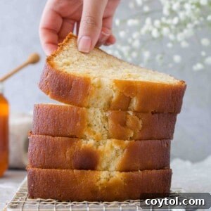 Grandma's Secret Moist Honey Tea Cake Loaf 7 Easy honey tea cake recipe