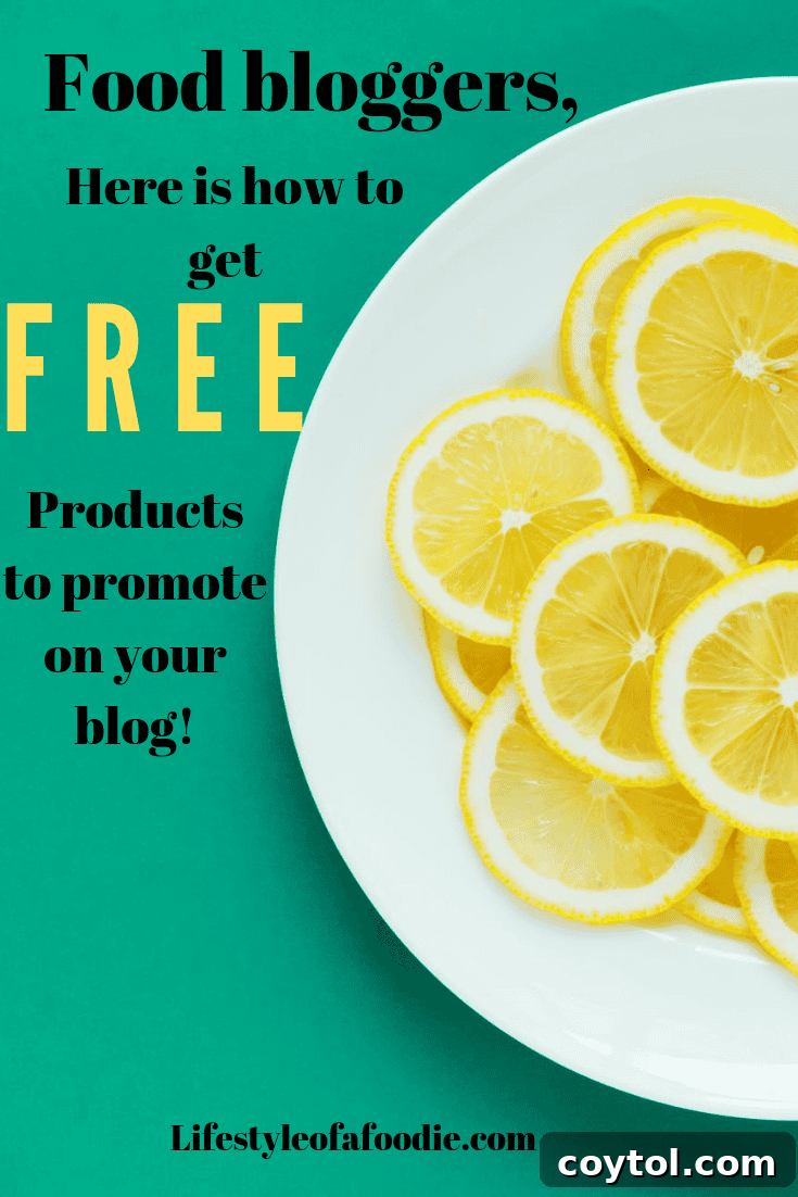 Food blogger happily showcasing free products on their blog