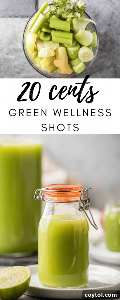 Pin this recipe: Affordable Green Shots