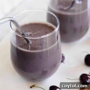 Vegan High protein chocolate smoothie