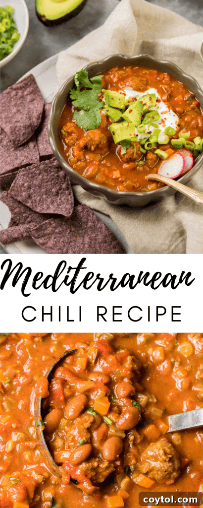 The tastiest Mediterranean chili recipe