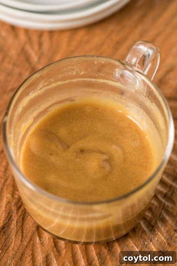Batter in a mug