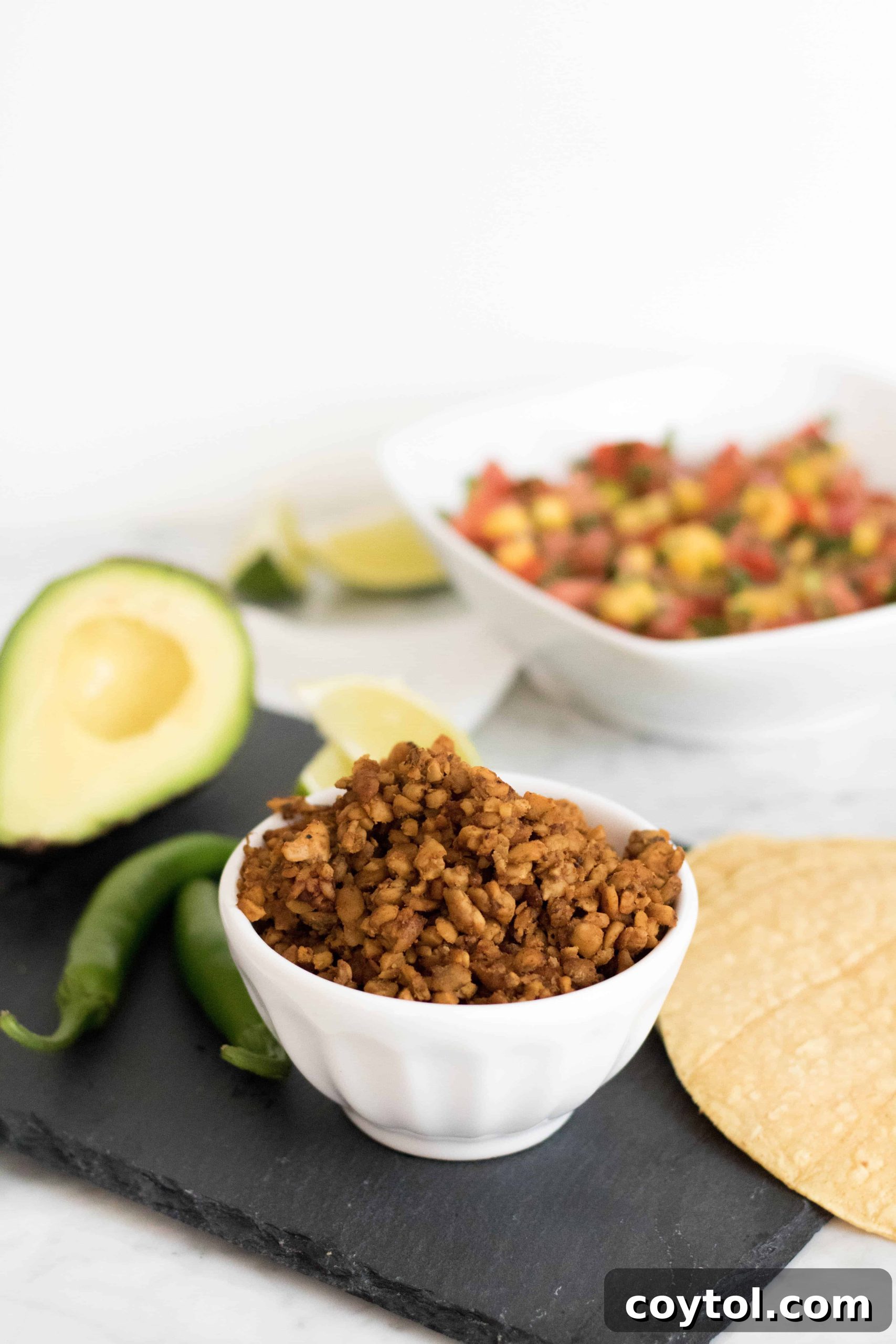 Effortless Vegan Tempeh Taco Crumble 2 Vegan Tempeh Taco Meat