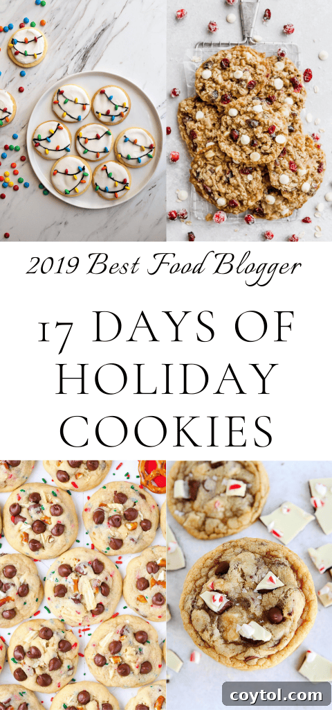 17 days of holiday cookies