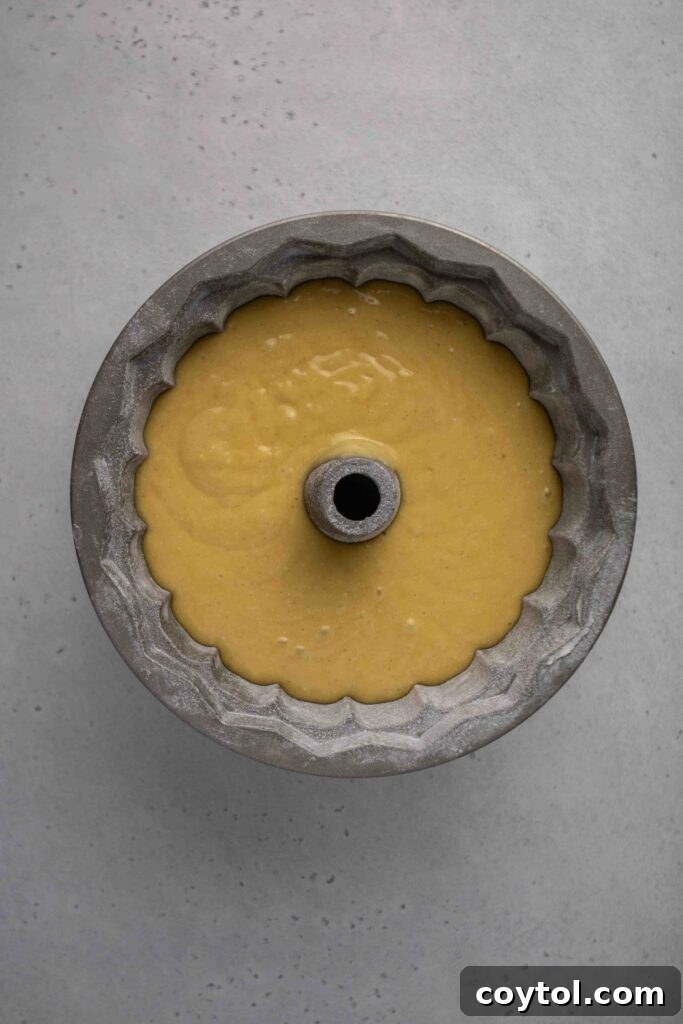 The Ultimate Not-Too-Sweet Bundt Cake 16 Tips to get bundt cake out of the pan: applying flour