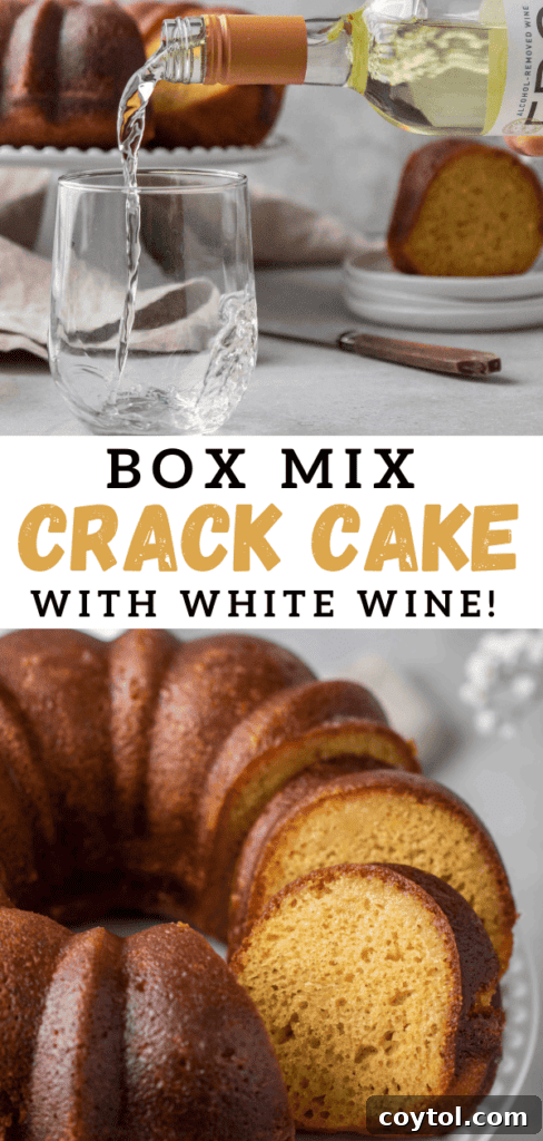 The Ultimate Not-Too-Sweet Bundt Cake 22 Crack cake with box mix and coffee